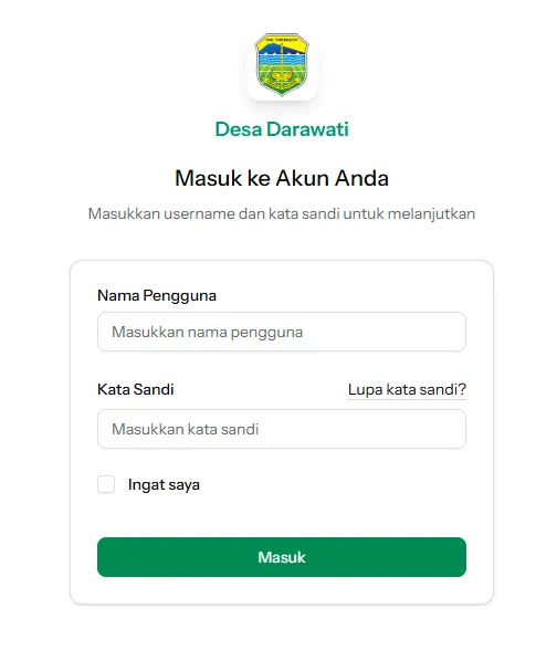 Dashboard Admin